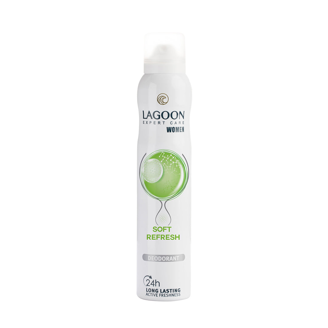 Lagoon Soft Refresh 24HR Active Freshness Deo Spray for Women 200ml