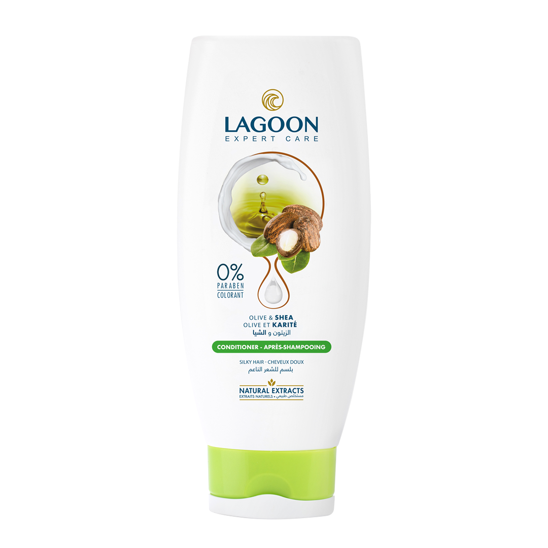 Lagoon Natural Extracts Conditioner for Silky Hair - Olive & Shea
