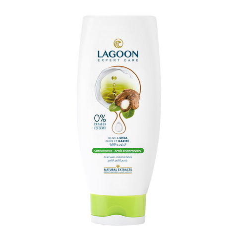 Lagoon Natural Extracts Conditioner for Silky Hair - Olive & Shea