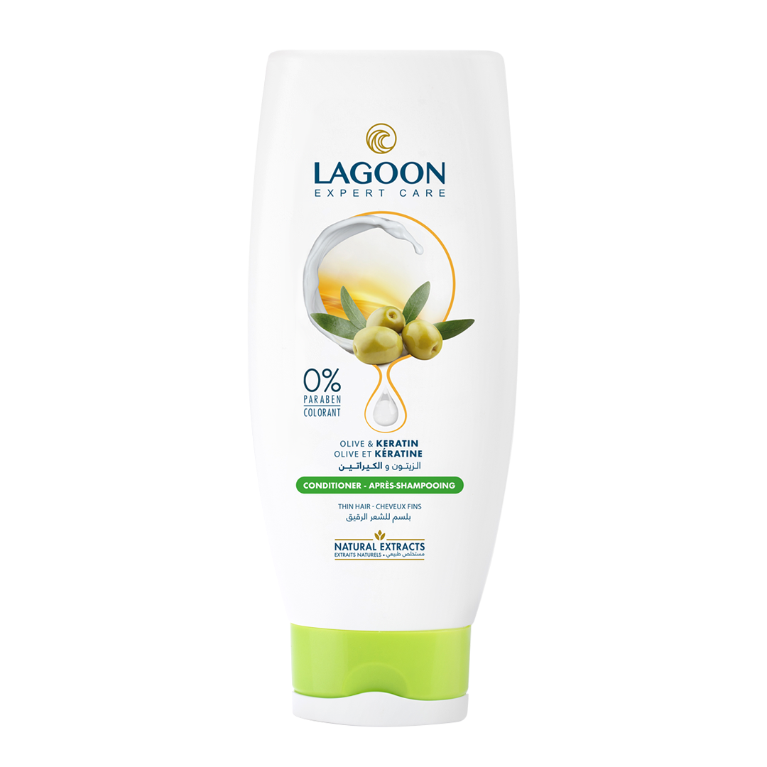 Lagoon Natural Extracts Conditioner for Thin Hair - Olive & Keratin