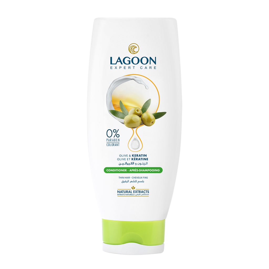 Lagoon Natural Extracts Conditioner for Thin Hair - Olive & Keratin