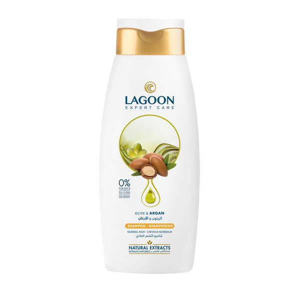 Lagoon Natural Extracts Shampoo for Normal Hair - Olive & Argan