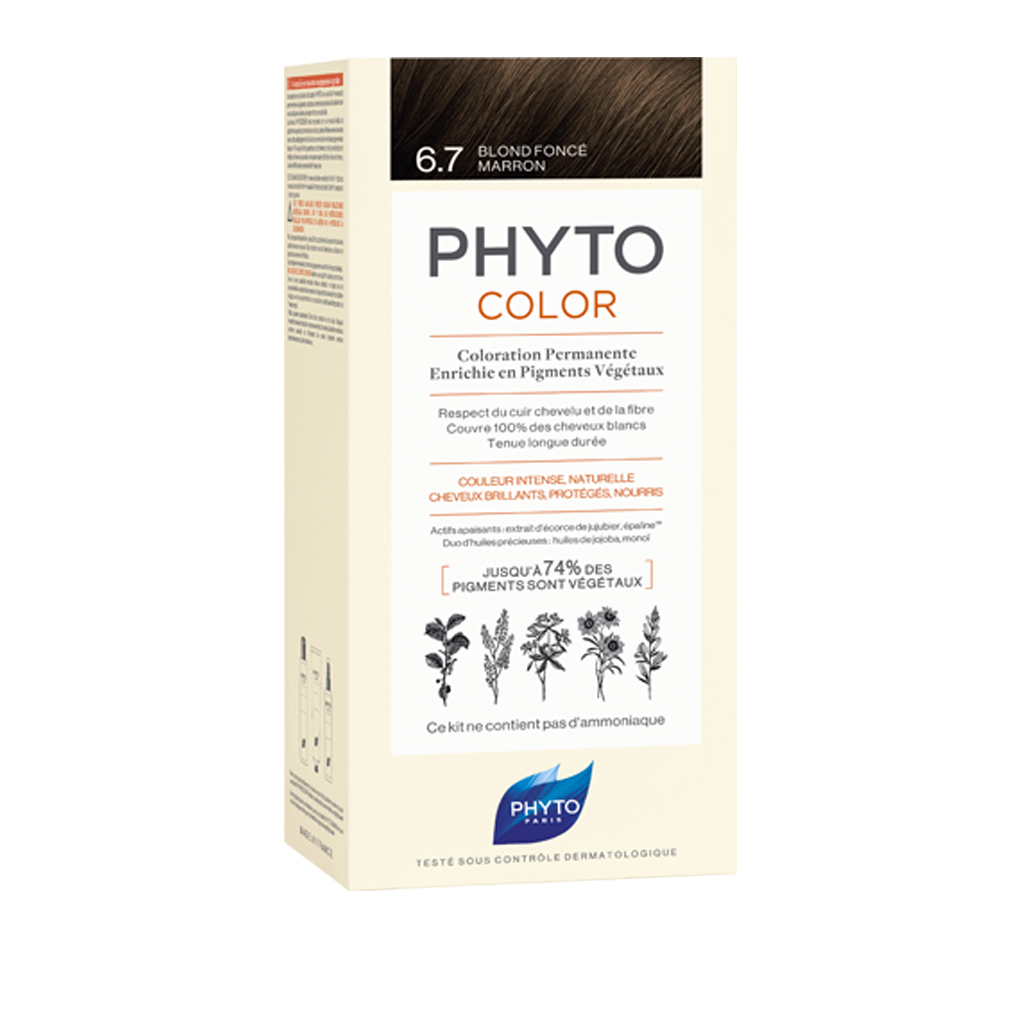 NEW PHYTOCOLOR 6.7 Dark chestnut brown