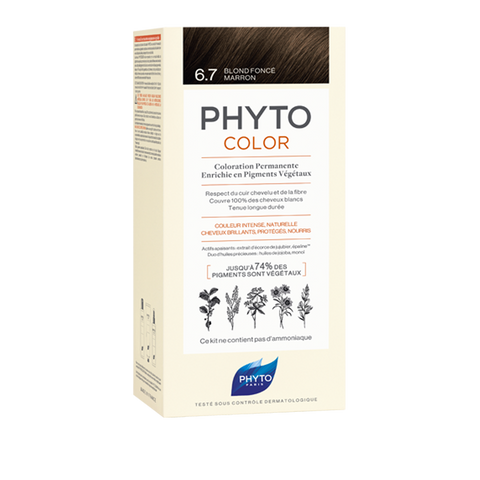 NEW PHYTOCOLOR 6.7 Dark chestnut brown