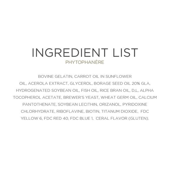 Phytophanere - Hair & Nail Supplement - 120Pills