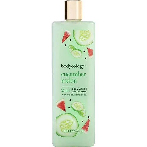 Bodycology Cucumber Melon Body Wash & Bubble Bath 16 oz