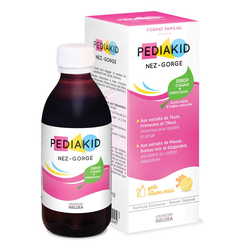 Pediakid Nose Throat Syrup 125ml