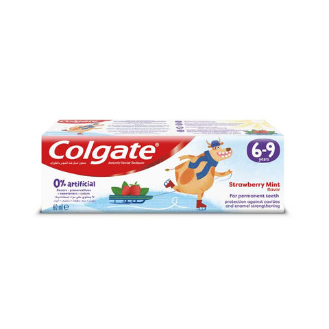 Colgate 0% Artificial 6-9 Years Kids Toothpaste 40ml