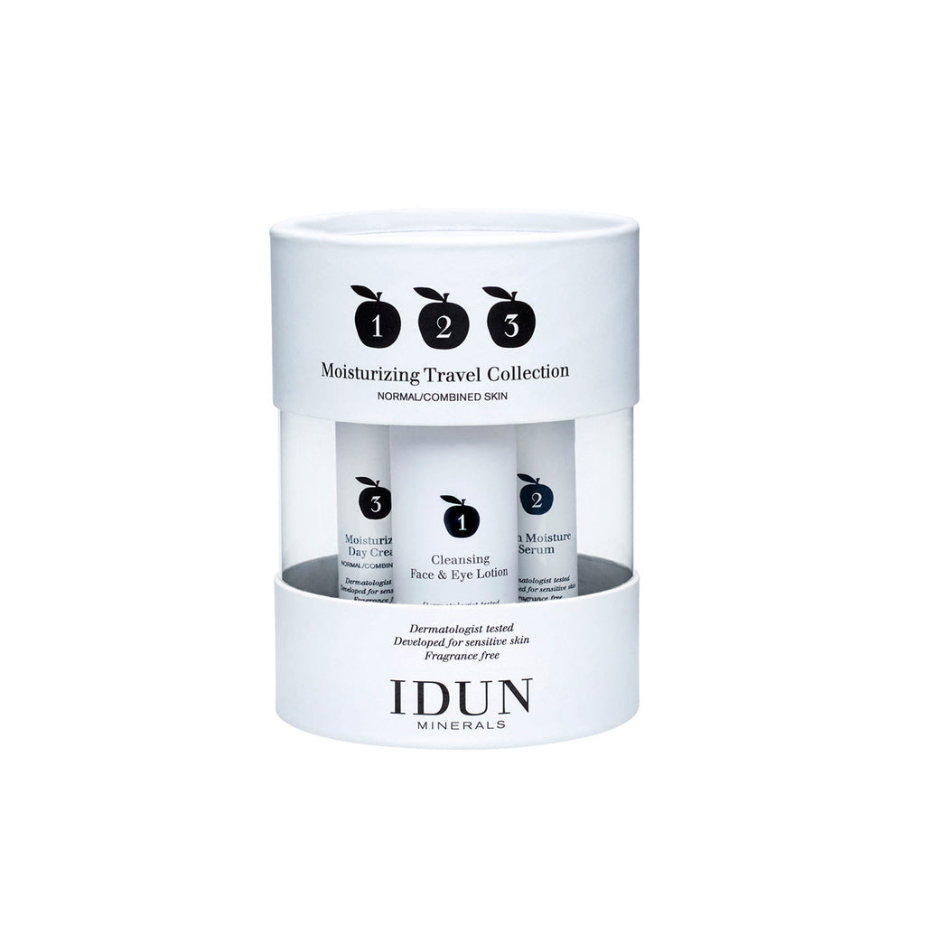 IDUN Skincare travel set