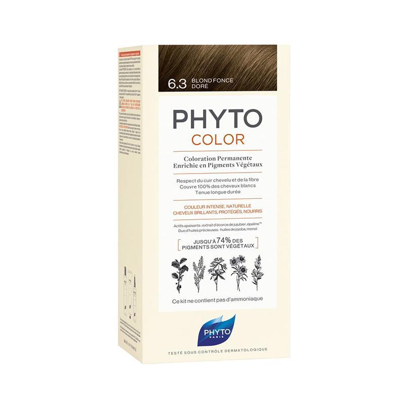 saydaliati_PHYTO_NEW PHYTOCOLOR 6.3 Dark golden brown_Hair Color
