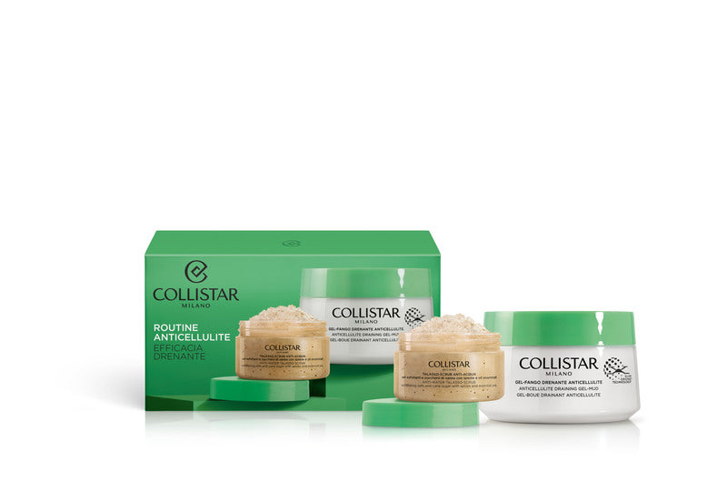 Collistar Set Antiwater Scrub 150G+ Draining Gel Mud 400Ml