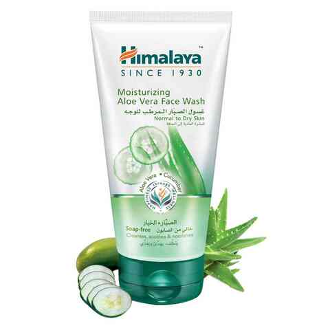 Himalaya Herbals Moisturizing Aloe Vera Face Wash 150ml