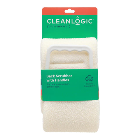 Sustainable Back Scrubber With Handles