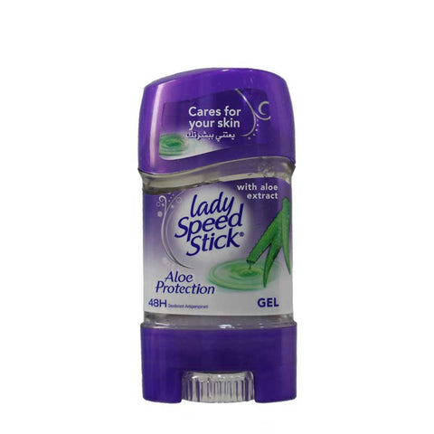 Lady Speed Stick, Aloe Protection, Antiperspirant Deodorant, Gel 65G