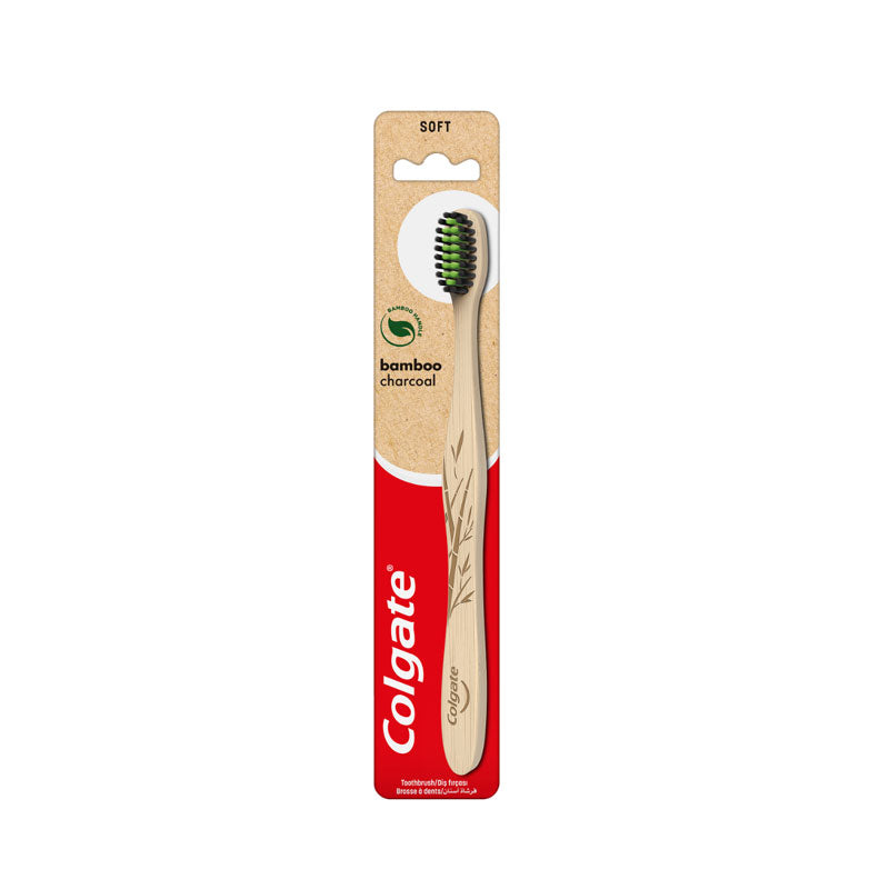 Colgate Bamboo Charcoal Black Soft Toothbrush