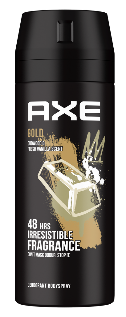 Axe Gold Deoderant & Body Spray