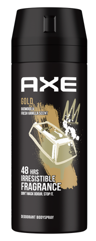 Axe Gold Deoderant & Body Spray