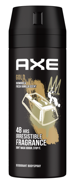 Axe Gold Deoderant & Body Spray