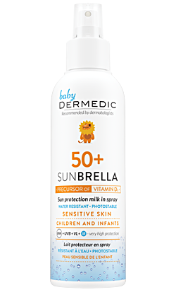 SUNBRELLA Baby sun protection milk spray for children spf50