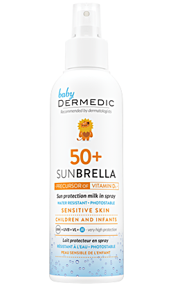 SUNBRELLA Baby sun protection milk spray for children spf50 150ML