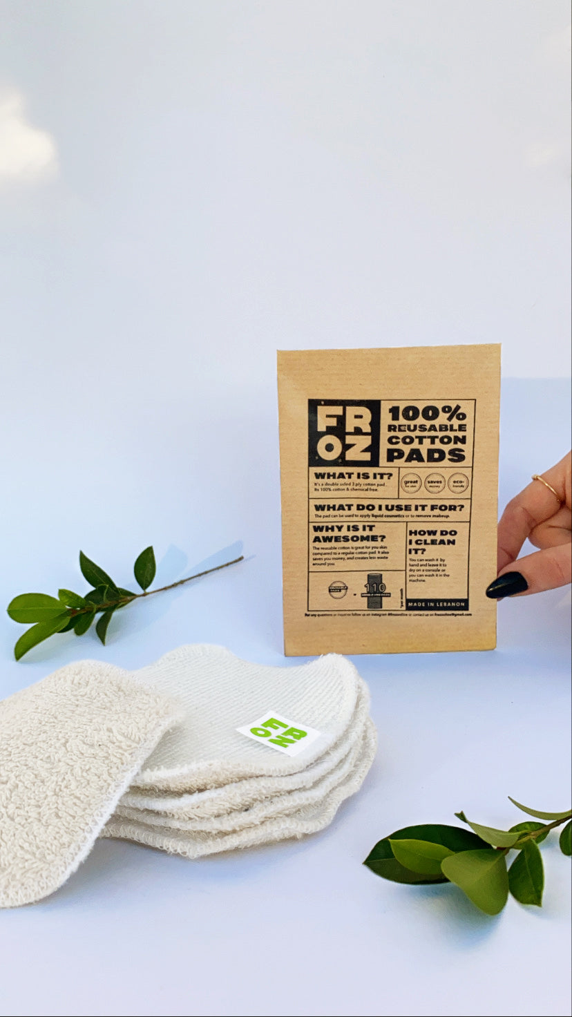 Froz Facial Reusable Cotton Pads