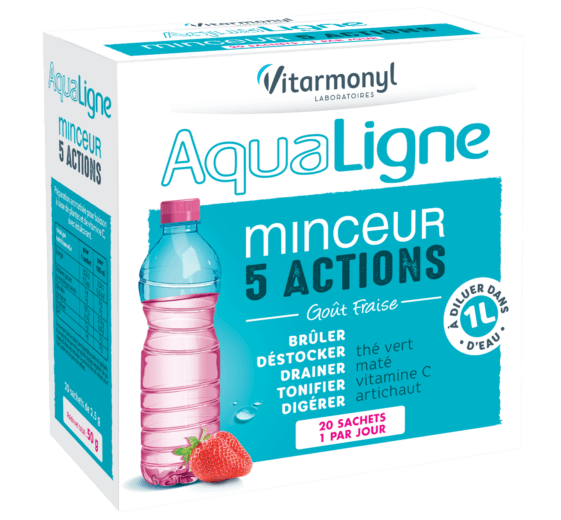 AquaLine 5 Action Slimming -  Box of 20 sachets