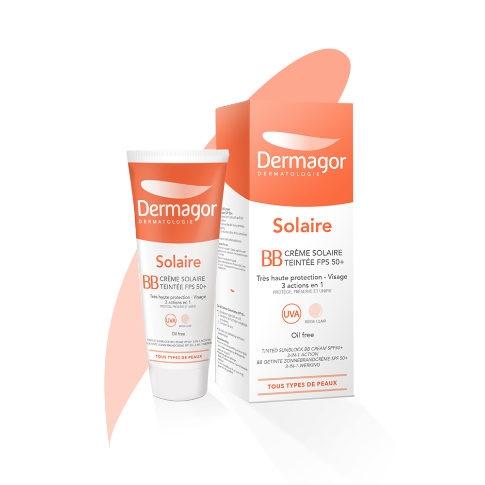 Dermagor Bb Crème Solaire Teintée 50+ 40ml