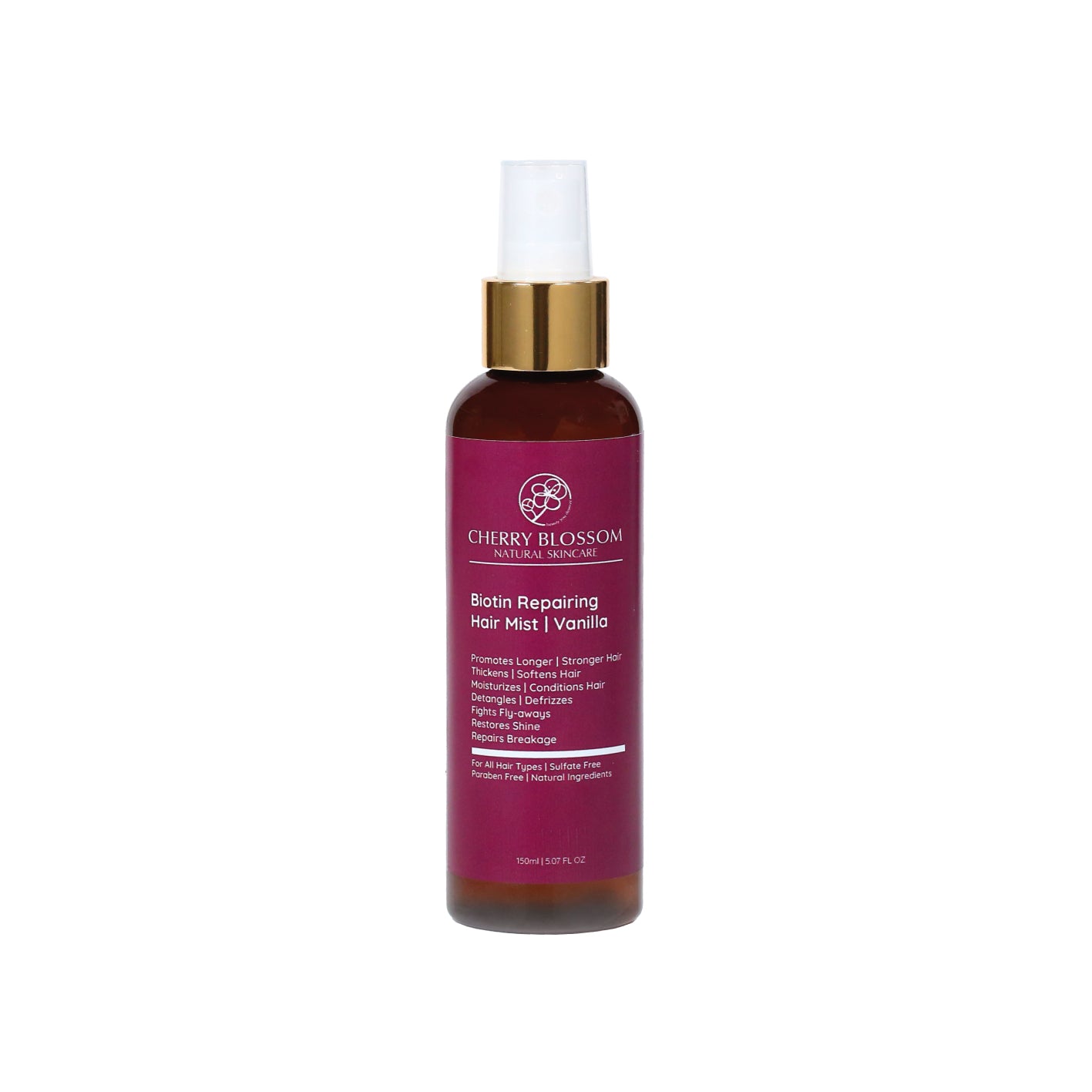 Biotin Repairing Hair Mist - Vanilla 150ml