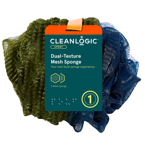 Sport Dual-Texture Mesh Sponge