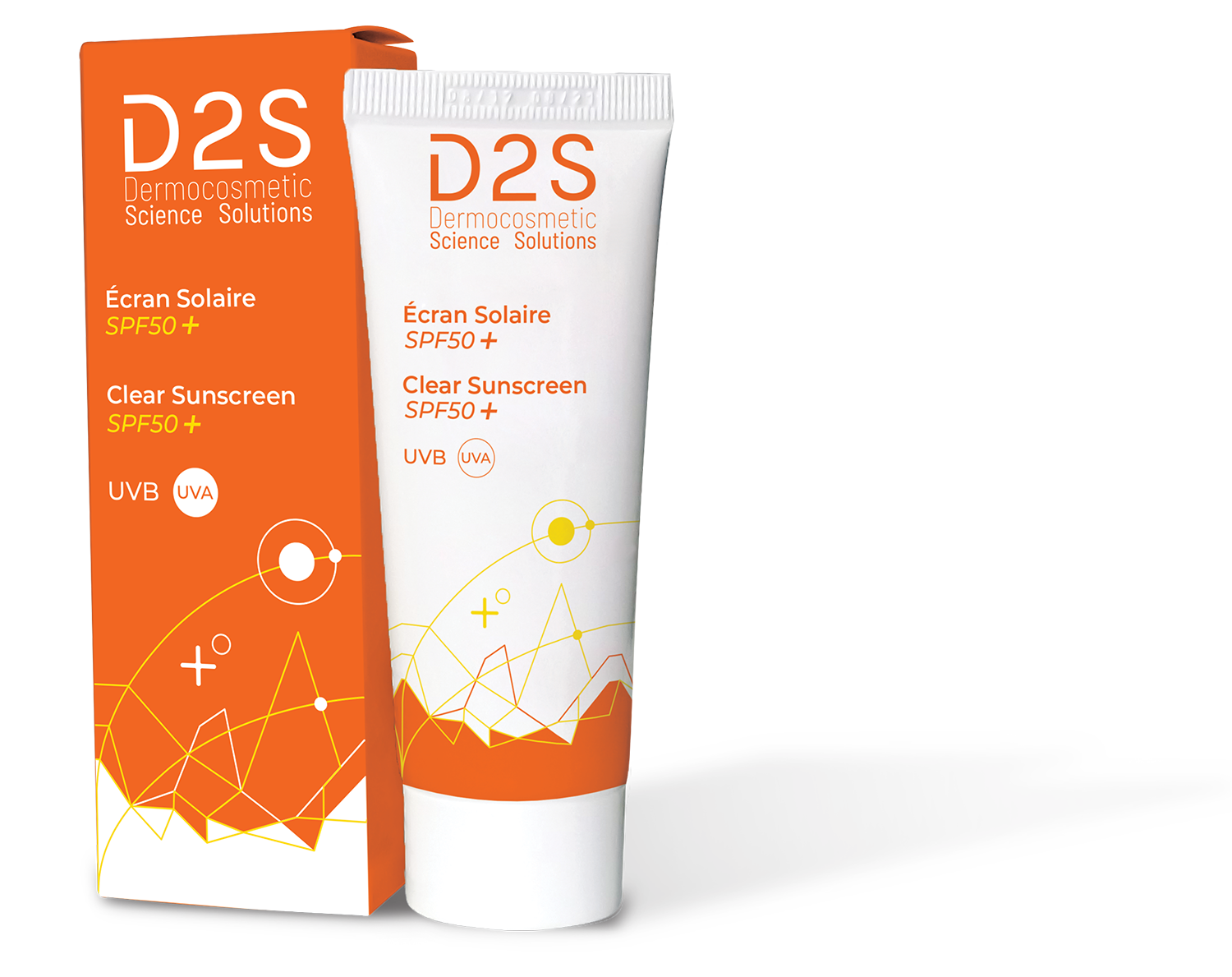 Clear Sunscreen SPF50+