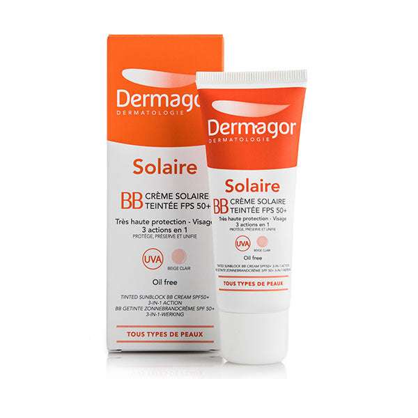 Dermagor Bb Crème Solaire Teintée 50+ 40ml