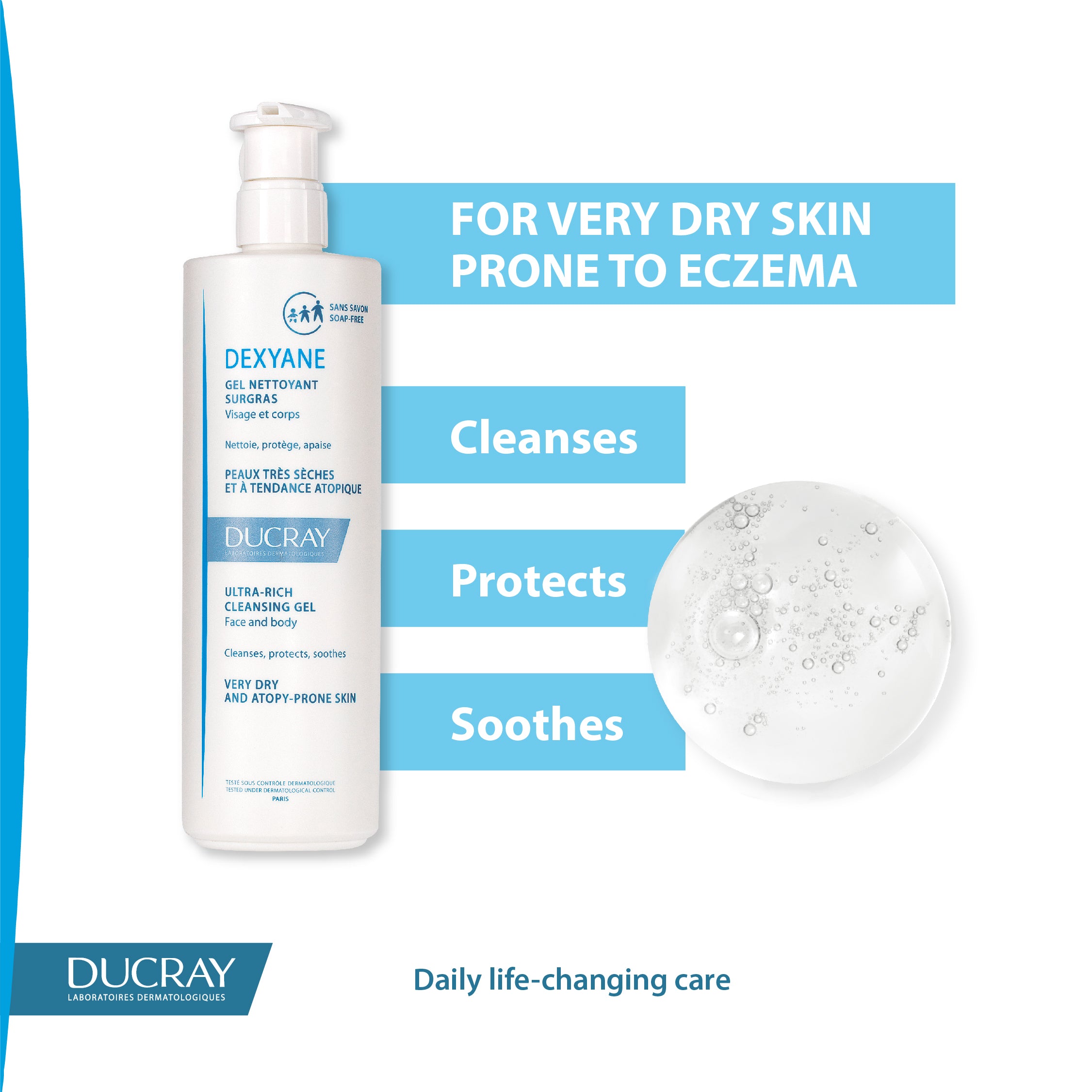 Dexyane Ultra-Rich Cleansing Gel 400ML