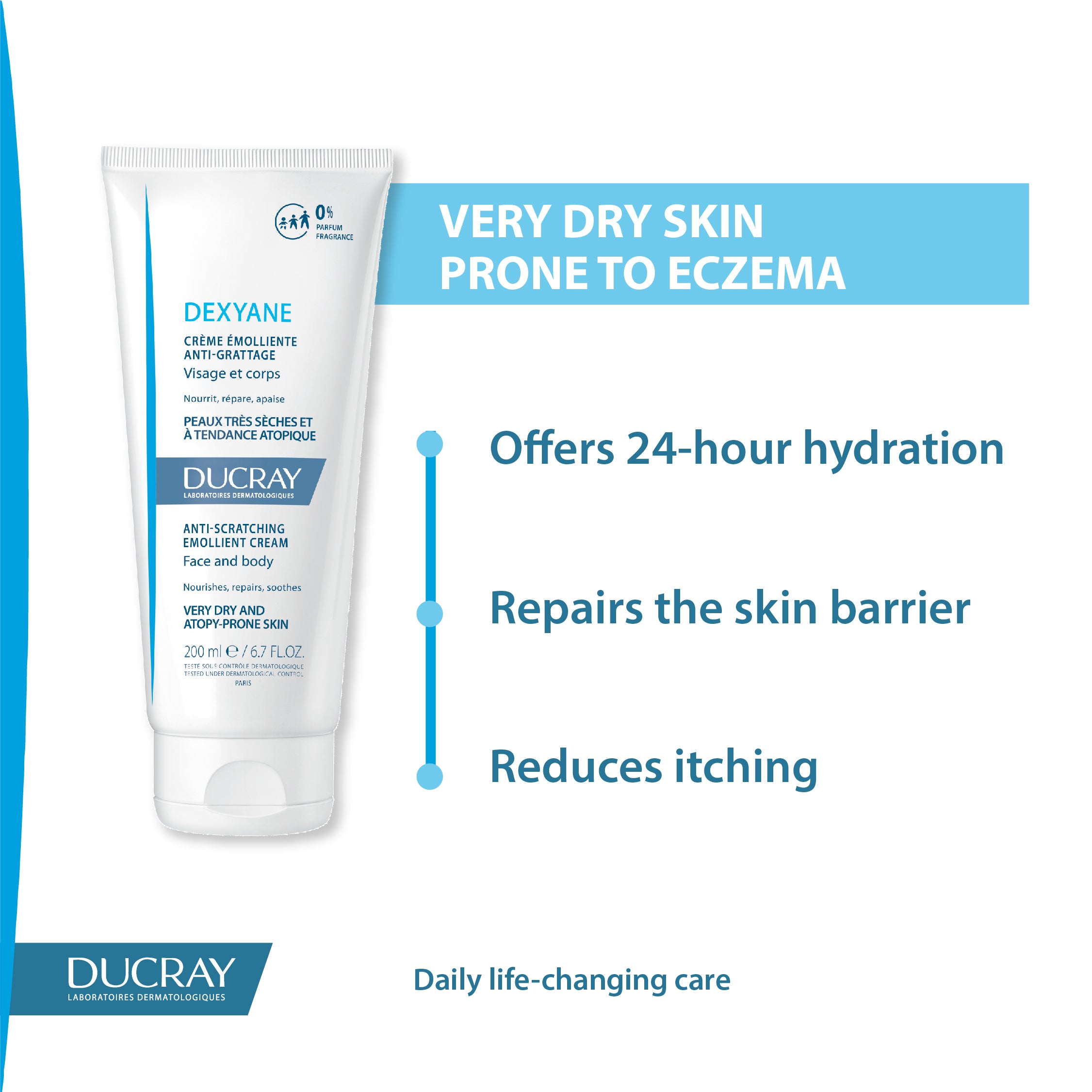 Dexyane Anti-scratching Emollient Cream 200ML