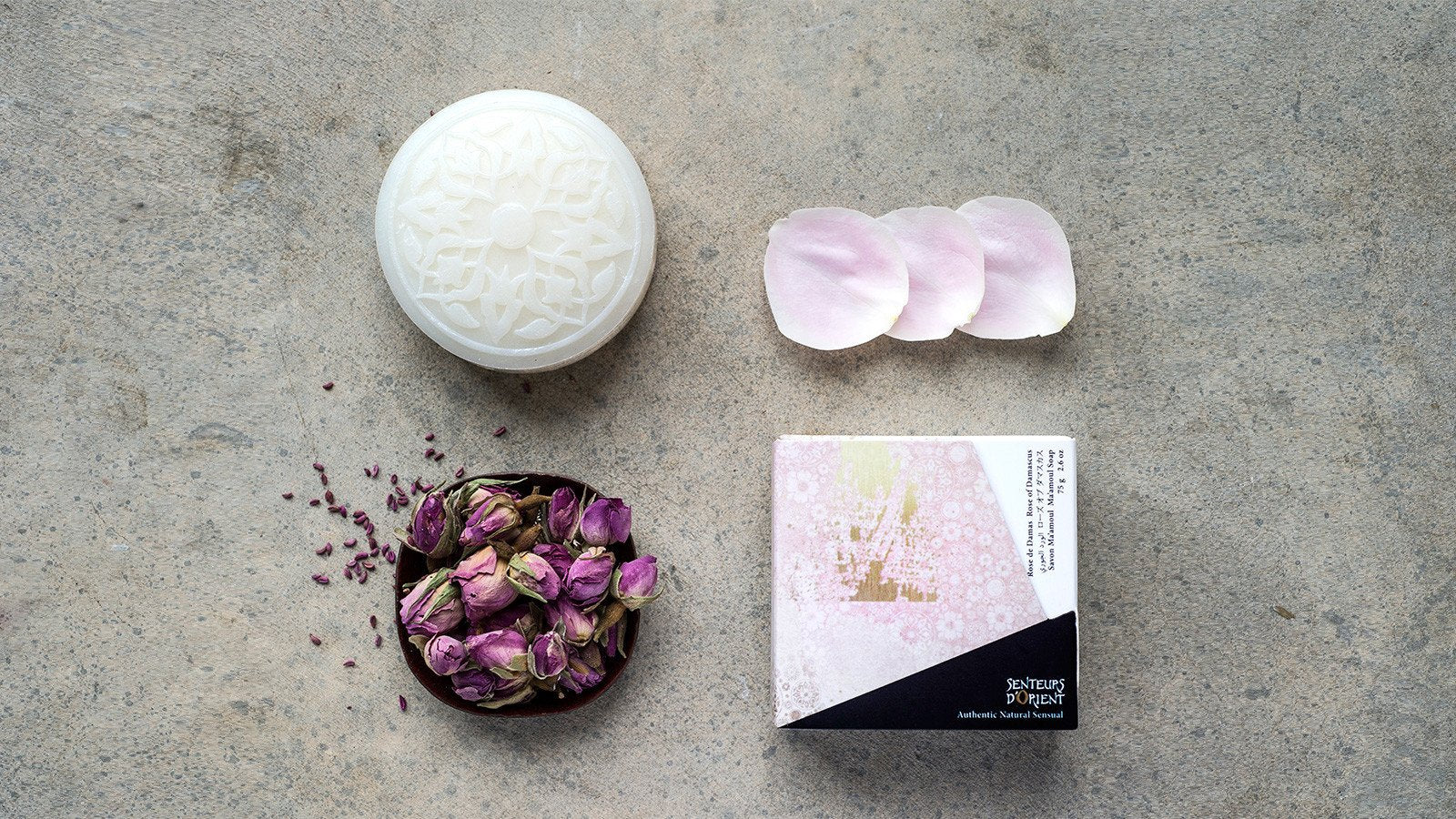 saydaliati_SENTEURS D'ORIENT_Rose of Damascus Ma'amoul Soap_Ma'amoul Soaps