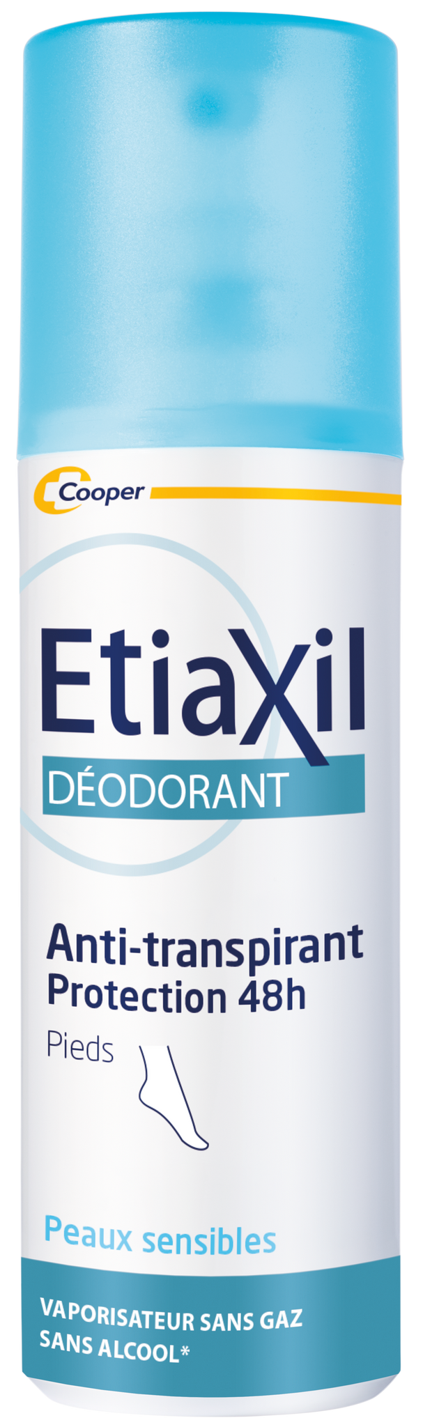 Etiaxil Antiperspirant 48h Feet Protection Spray without Gas 100ml