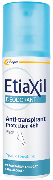 Etiaxil Antiperspirant 48h Feet Protection Spray without Gas 100ml