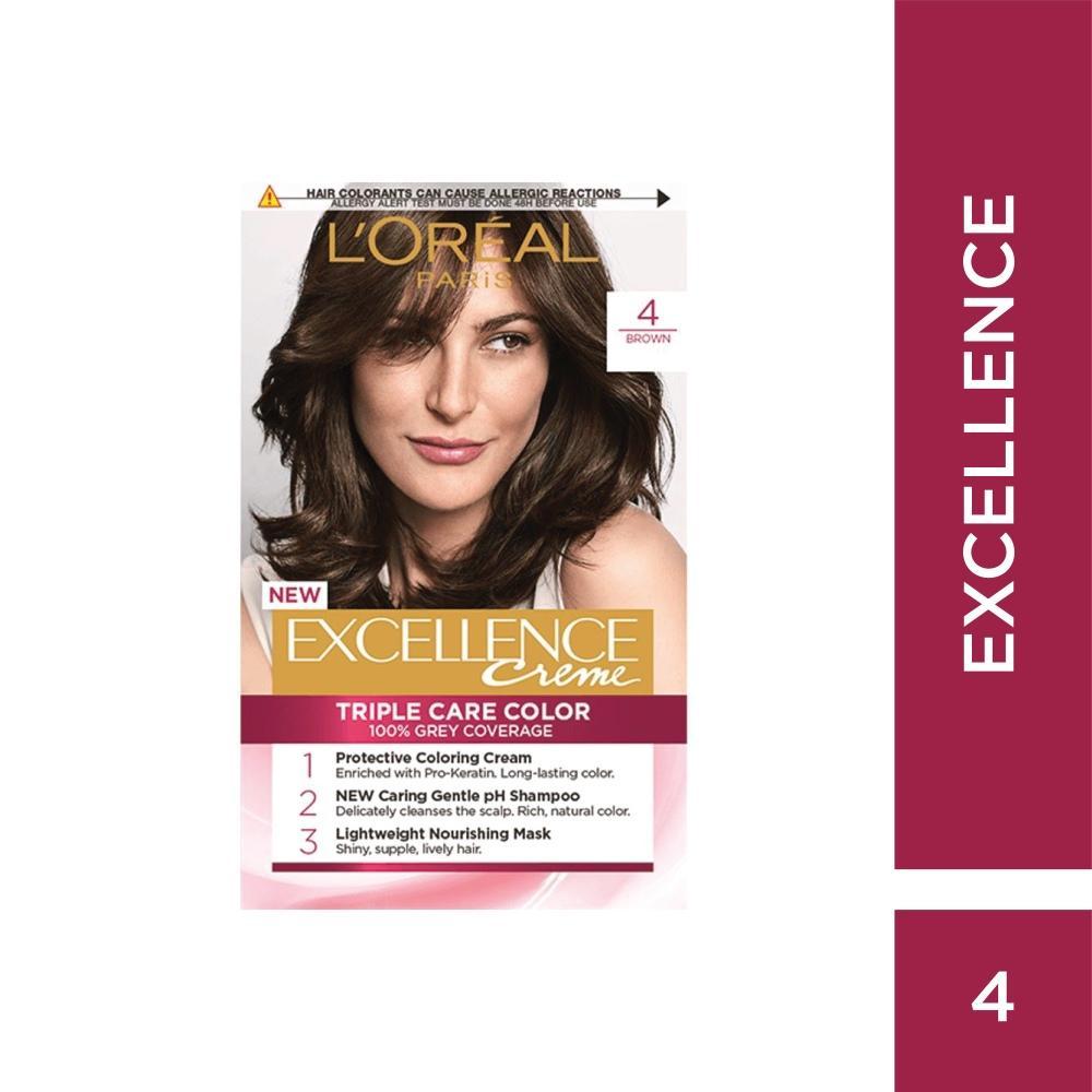Excellence Crème Hair Dye L'Oréal Paris 4 Chestnut Brown