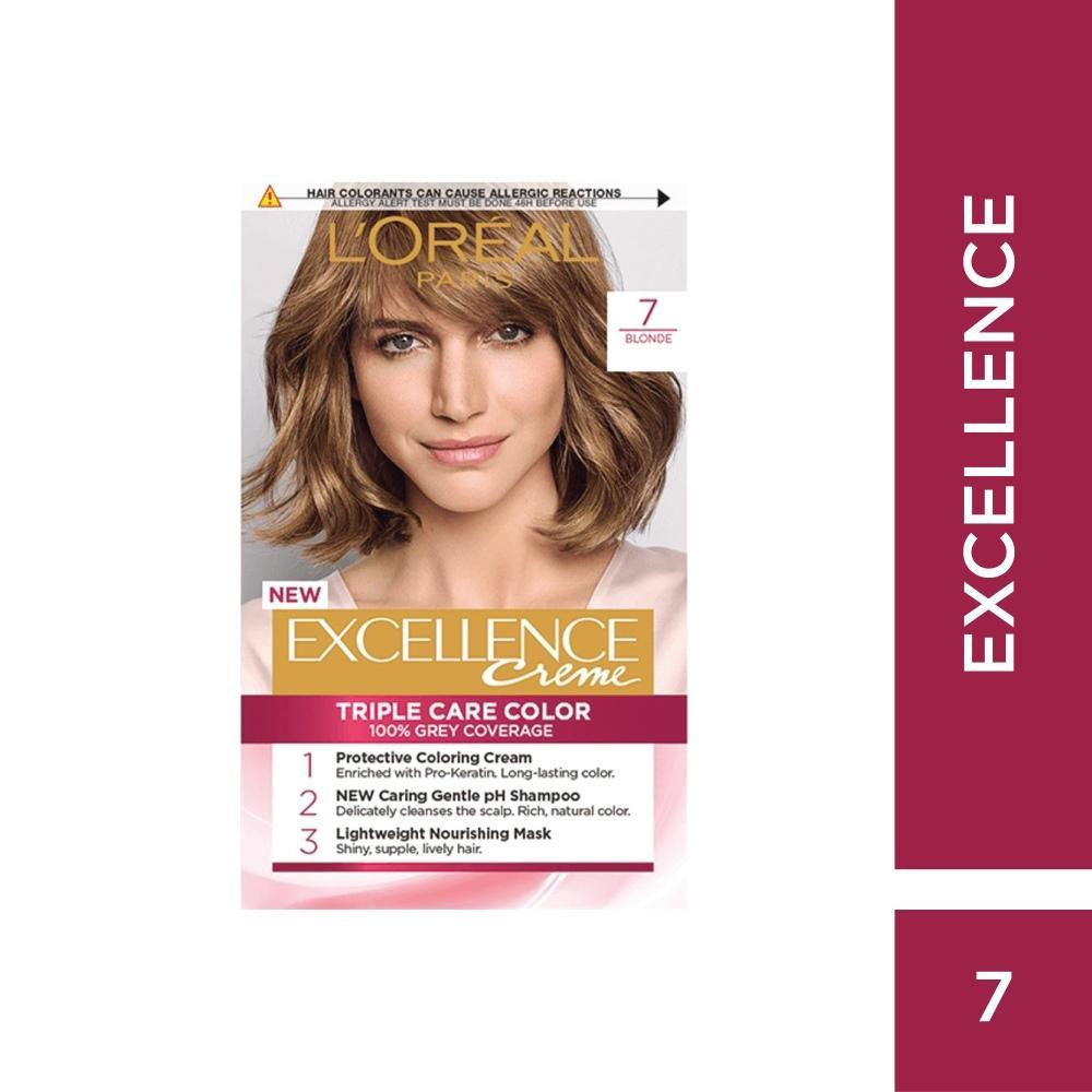 Excellence Crème Hair Dye L'Oréal Paris 7 Blonde