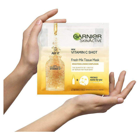 Fresh-Mix Face Sheet Shot Mask with Vitamin C