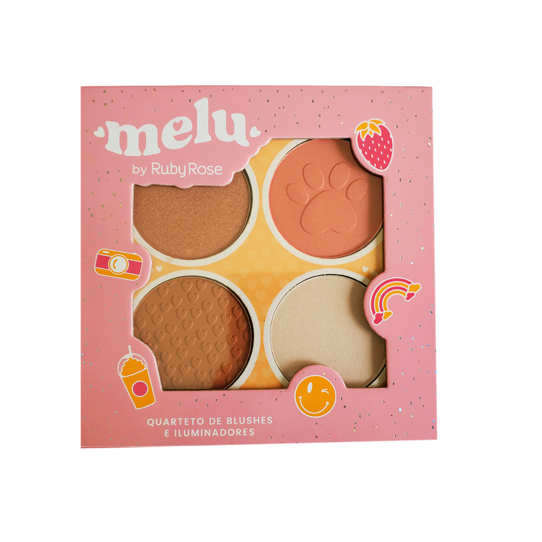 Blush Palette, Highlighter & Bronzer Cheek Glow