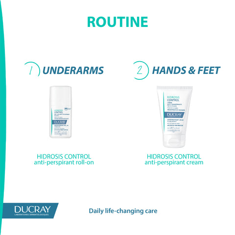 Hidrosis Control Antiperspirant Cream – Hands and Feet 50ML