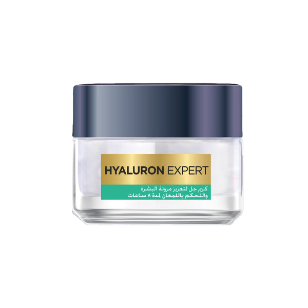 L'Oreal Paris Hyaluron Expert Moisturizer and Anti-Aging 8h Shine Control Replumping Gel -Cream