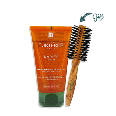 Karité Nutri, Intense Nourishing Shampoo + Professional Brush (Gift)
