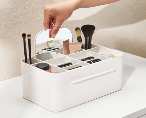 Viva Large Cosmetic Organiser with Removable Mirror