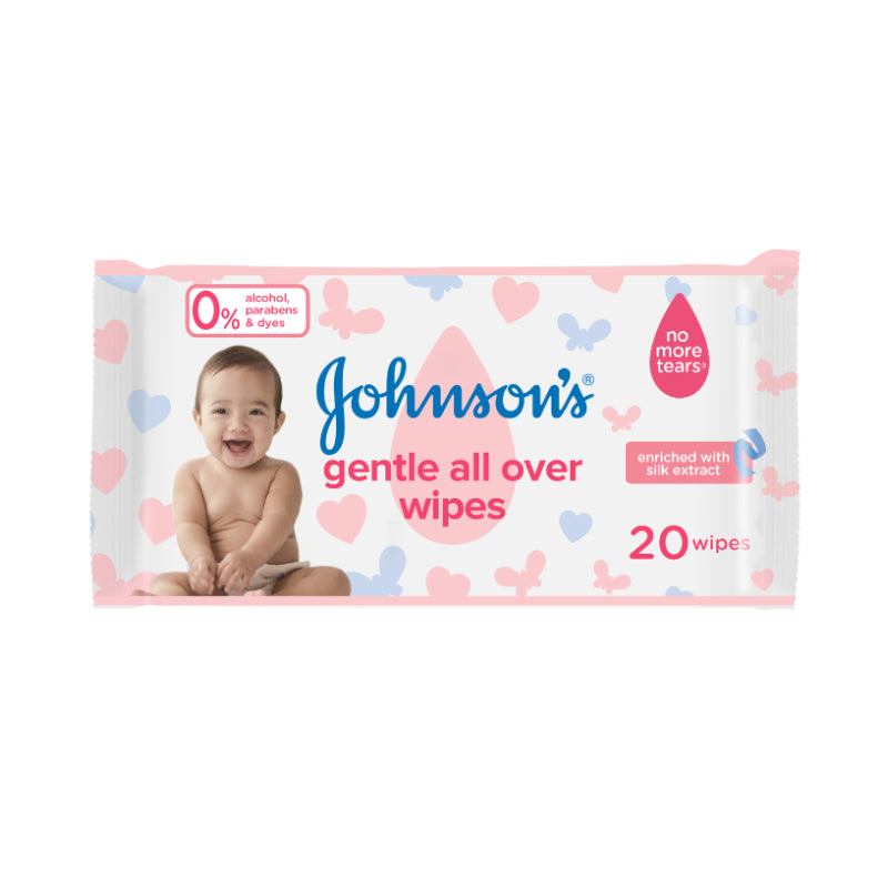 Johnson's Baby Gentle All-Over Wipes - Sohaticare
