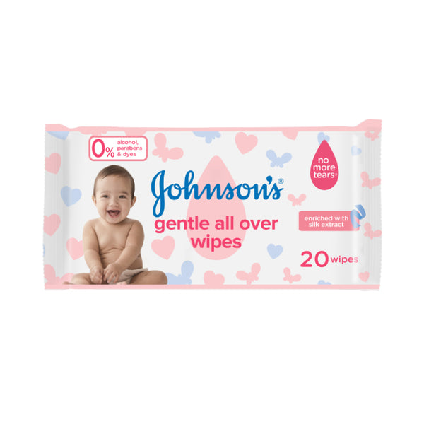 Johnson Baby Wipes Gentle All Over