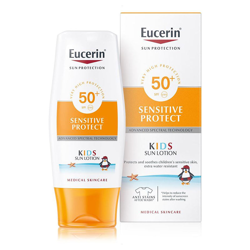 saydaliati_EUCERIN_Kids Sun Lotion Sensitive Protect SPF50+ 150ML_Sunscreen