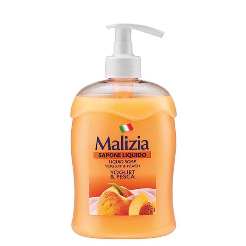 Malizia Liquid Soap Yogurt & Peach