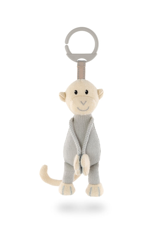 Knitted Hanging Monkey Toy