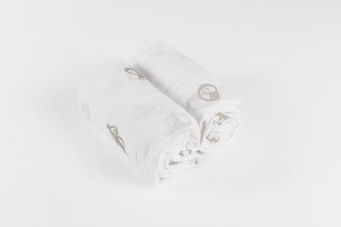 Swaddle 100% Organic Cotton x 2 Pack